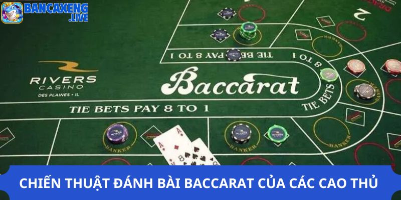 Chiến thuật đánh bài Baccarat của các cao thủ